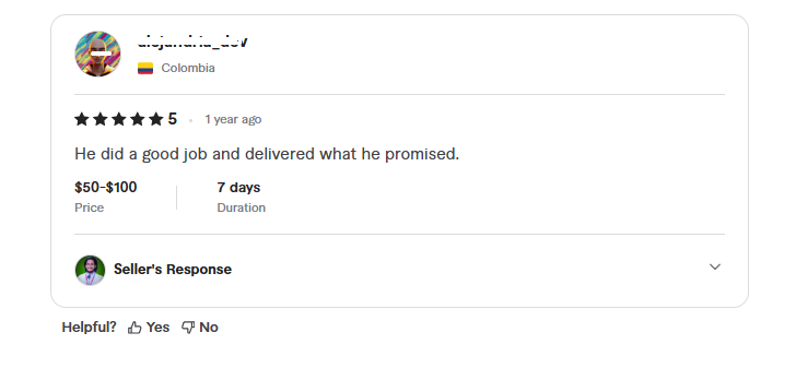 Client Result & Feedback #12