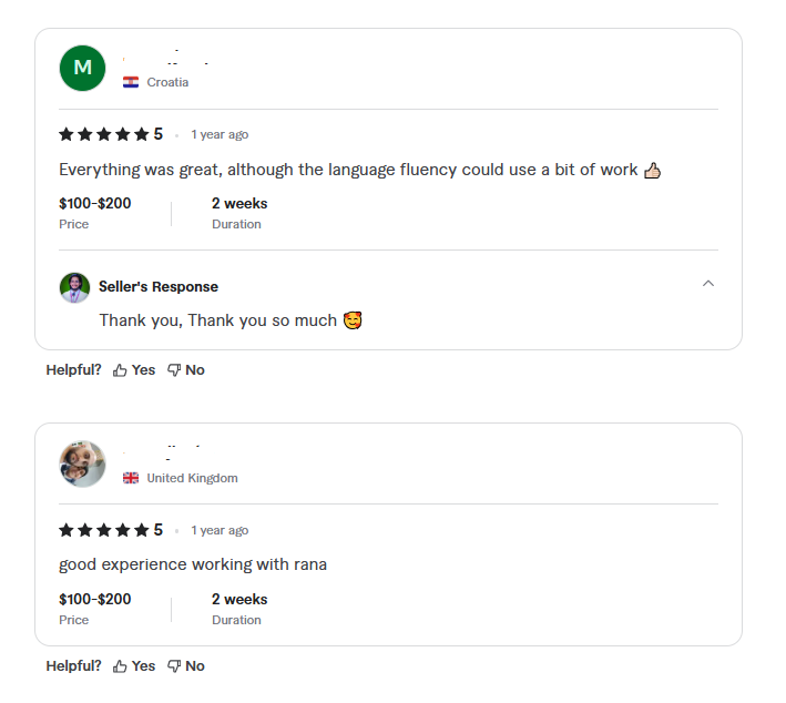 Client Result & Feedback #18