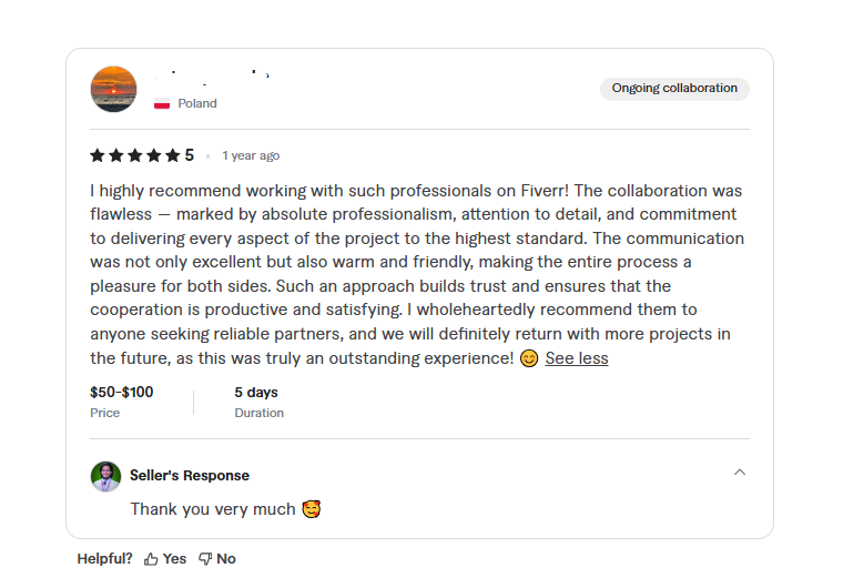 Client Result & Feedback #26