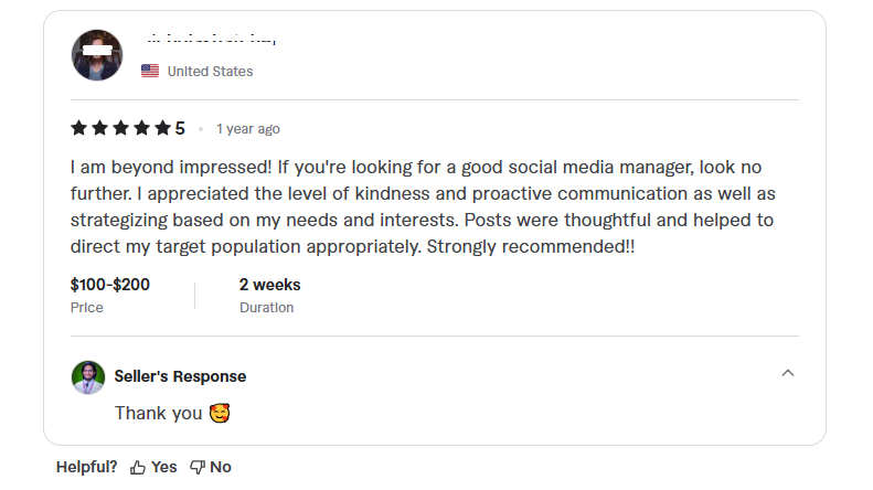 Client Result & Feedback #6